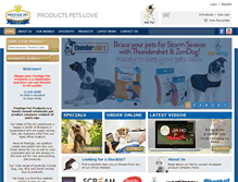 Tablet Screenshot of prestigepetproducts.com.au